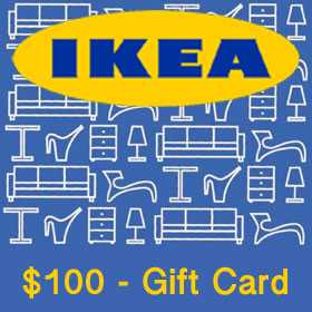 Ikea Gift Card $100