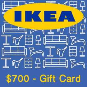 Ikea Gift Card $700